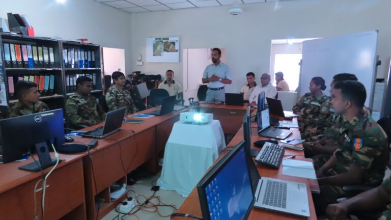Training on GIS and Information Management for IMSMA Core – Capacity Building programme of Sri Lanka Mine Action programme