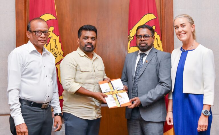 Official Handover of the Reviewed Sri Lanka Mine Action Completion Strategy (2025–2027)