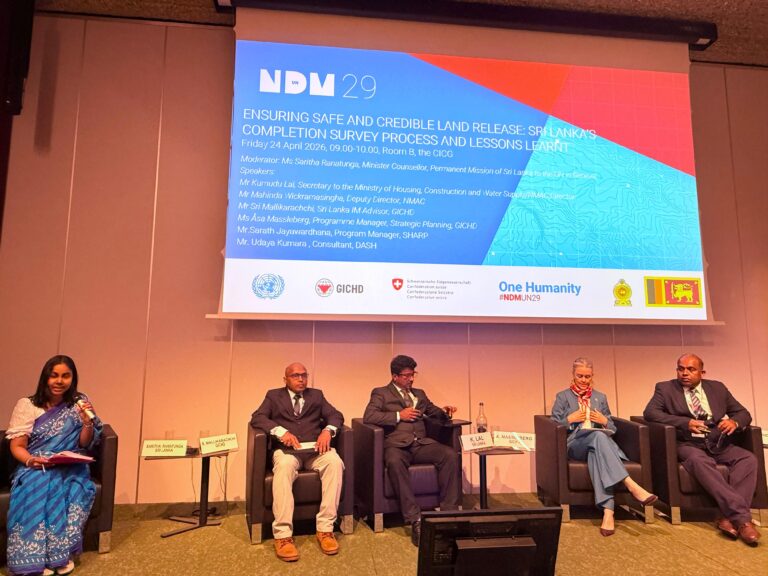 Sri Lanka Showcases Progress at NDM-UN29 in Geneva